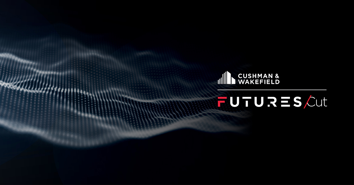mesh material moving like a wave against black background