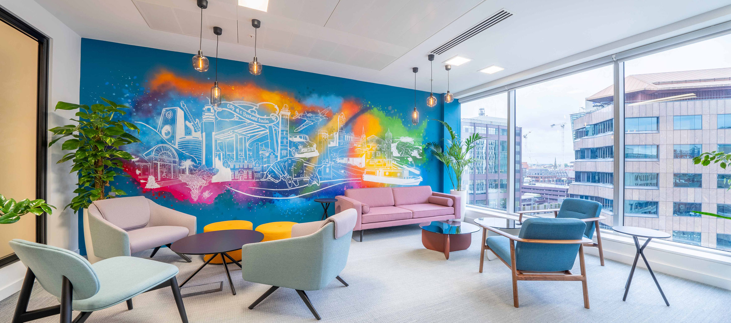 Mural in office