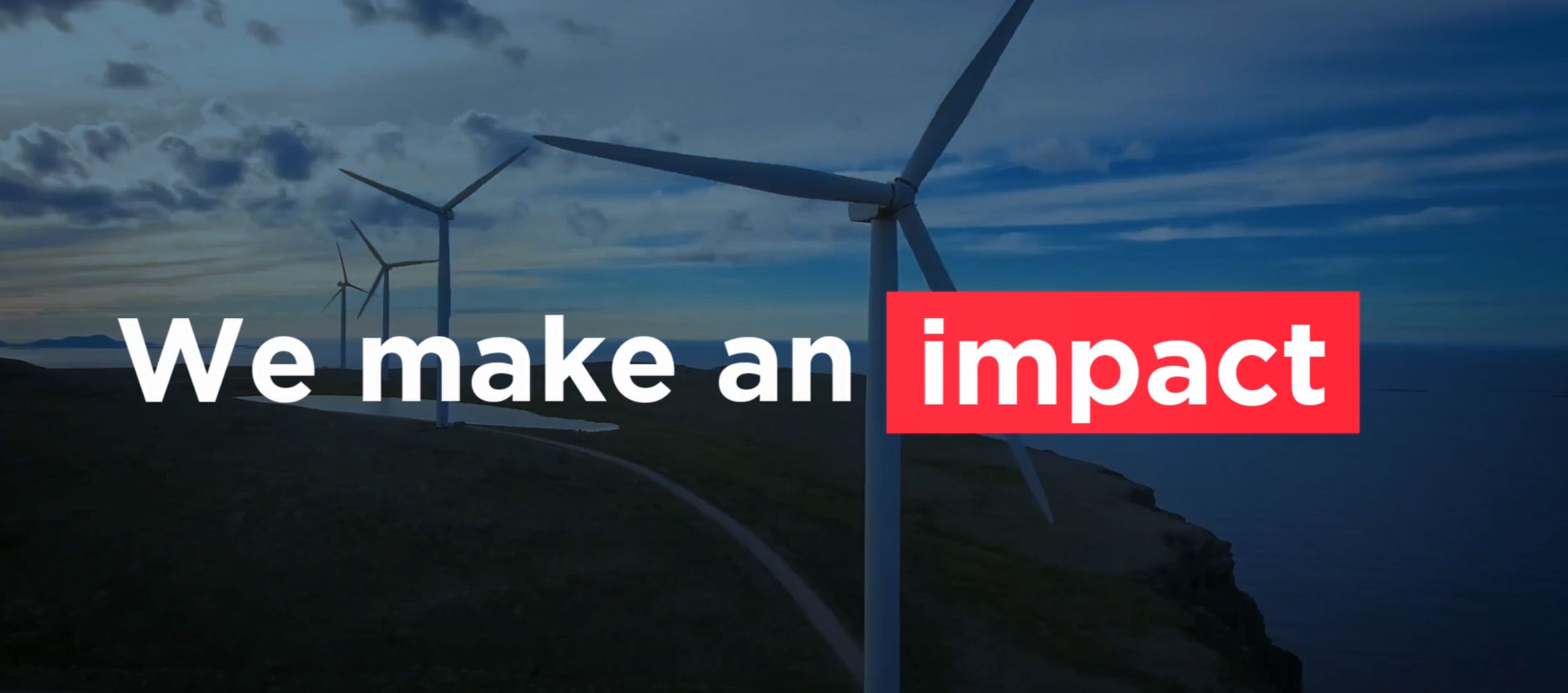 WE make an impact