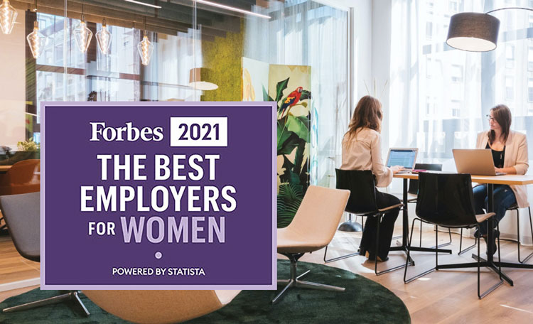 2021 Forbes Best Employers for Women