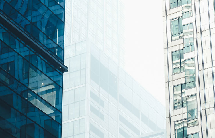 Buildings in the city (image)
