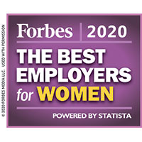 Forbes Best Employers for Women (image)