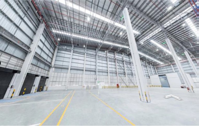 [Open BTS] Warehouse for lease at Bangna KM.32 area 100,000 sq.m near airport
