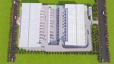 Double-Storey Ready-built Warehouse for lease in Long Hau Industrial Park