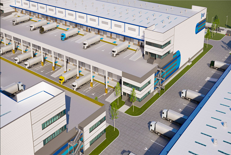 Double-Storey Ready-built Warehouse for lease in Xuyen A Industrial Park