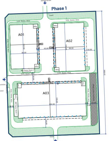 Warehouse for Lease in Hai Phong, Vietnam