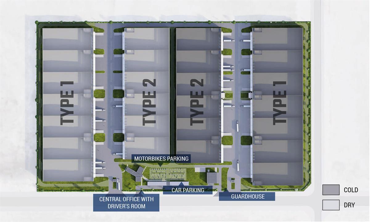 Warehouse for Rent in Yen Phong Industrial park-  Bac Ninh, Vietnam