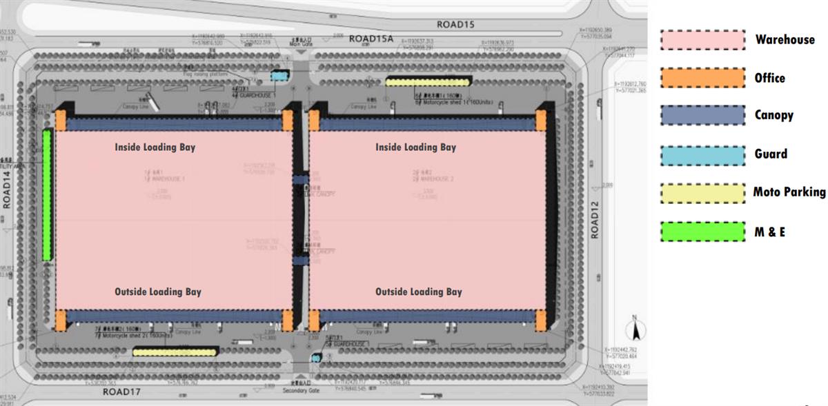 Warehouse for Lease in Long An, Vietnam