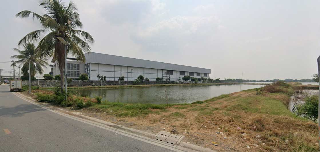 Industrial Land for Sale 30 rai at Bangna-Trad Road km.23 (Outbound) Purple Zone Near Airport.