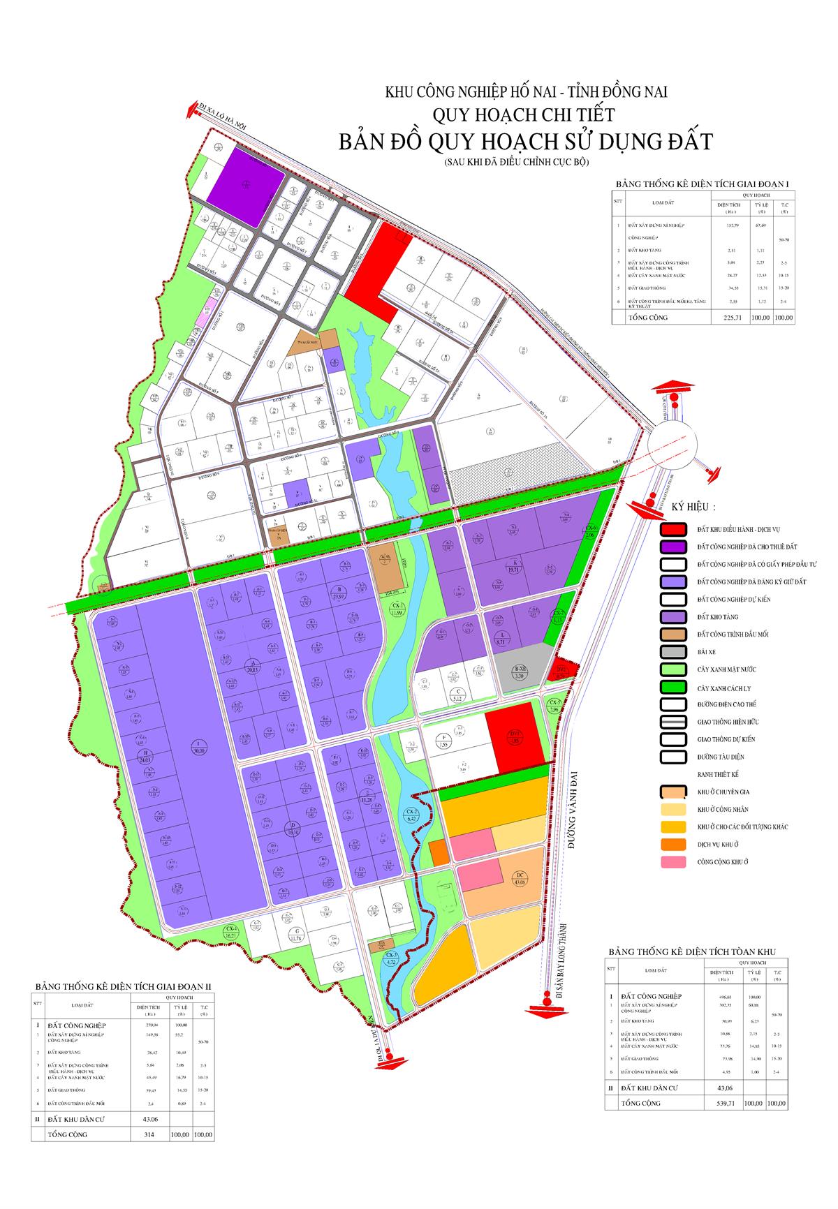 Industrial Land For Lease in Ho Nai Industrial Park, Dong Nai Province, Vietnam