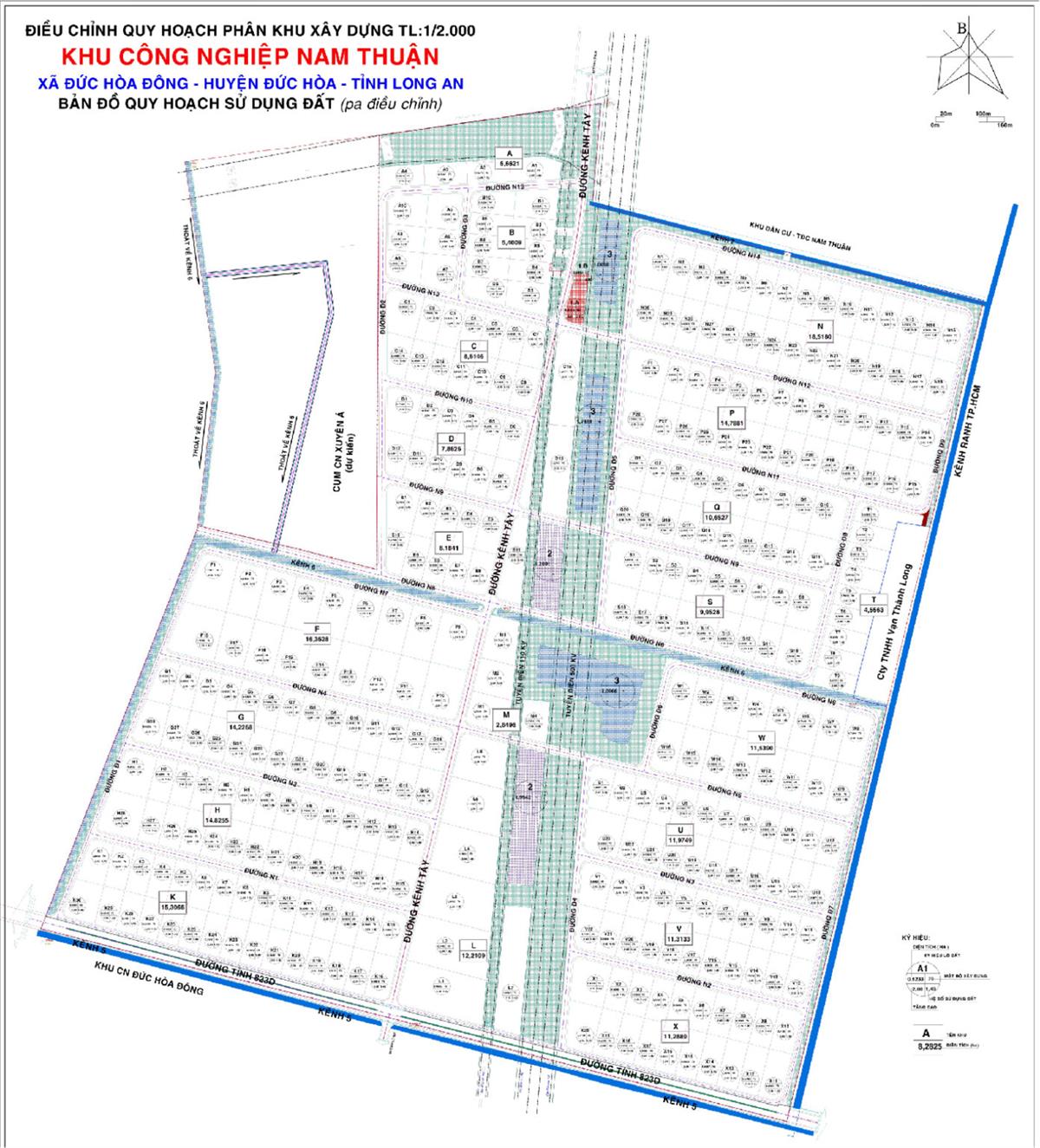 Industrial Land For Lease in Nam Thuan Industrial Park