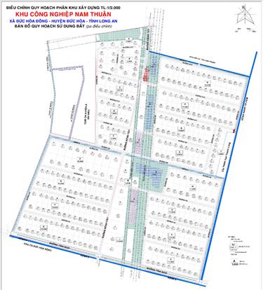 Industrial Land For Lease in Nam Thuan Industrial Park