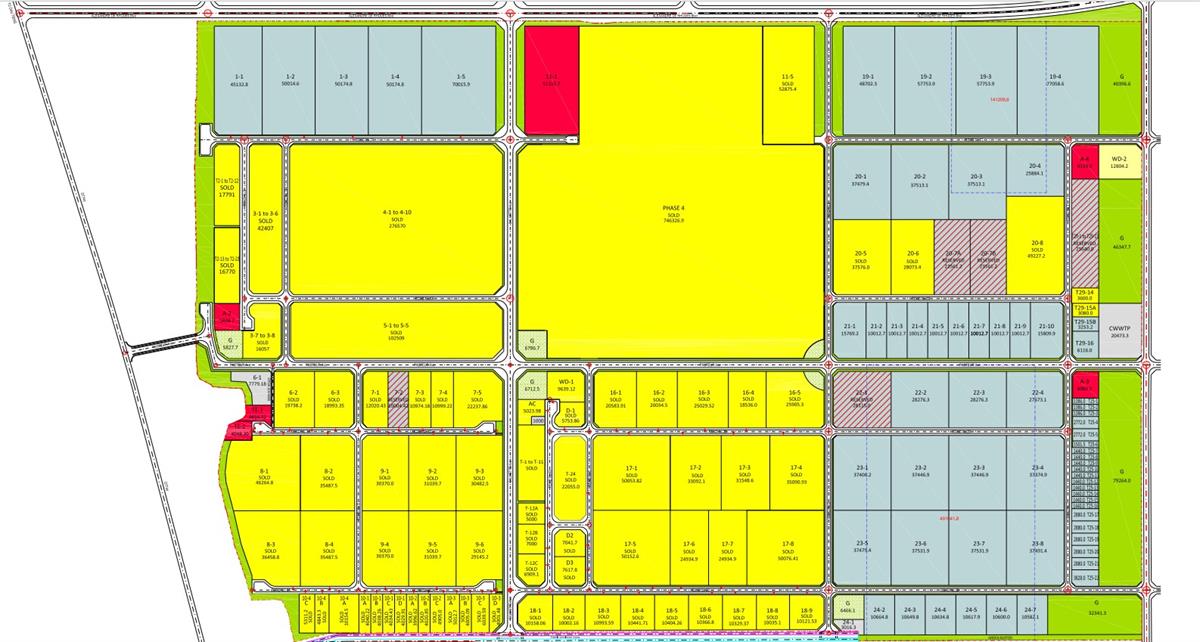 Industrial Land For Lease in Protrade International Tech Industrial Park, Binh Duong Province, Vietnam