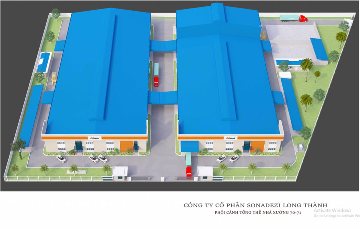 Factory for Lease in Long Thanh Industrial Park, Dong Nai Province, Vietnam