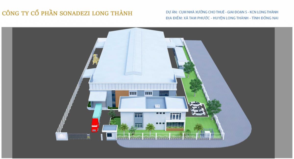 Factory for Lease in Long Thanh Industrial Park, Dong Nai Province, Vietnam