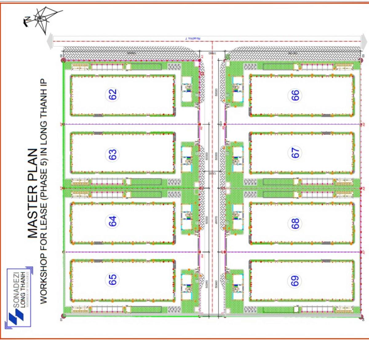 Factory for Lease in Long Thanh Industrial Park, Dong Nai Province, Vietnam