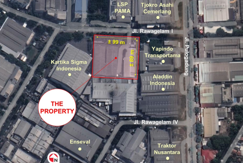 Industrial Property map
