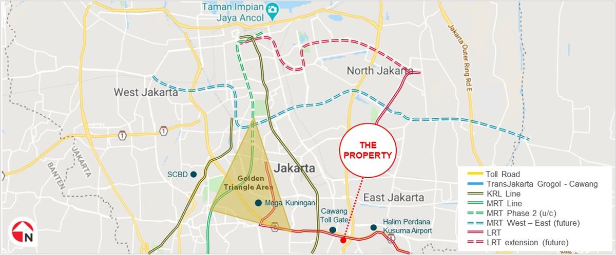 Redevelopment Opportunity of TOD Land at Cawang