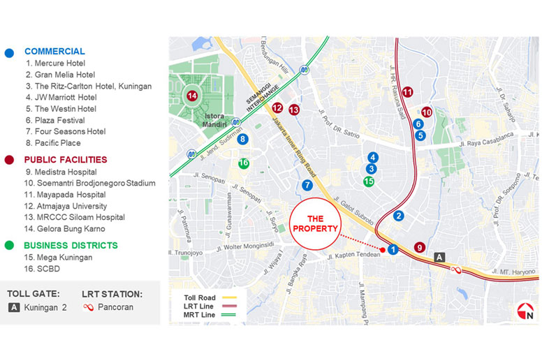 Commercial Land at Jl. Kapten Tendean