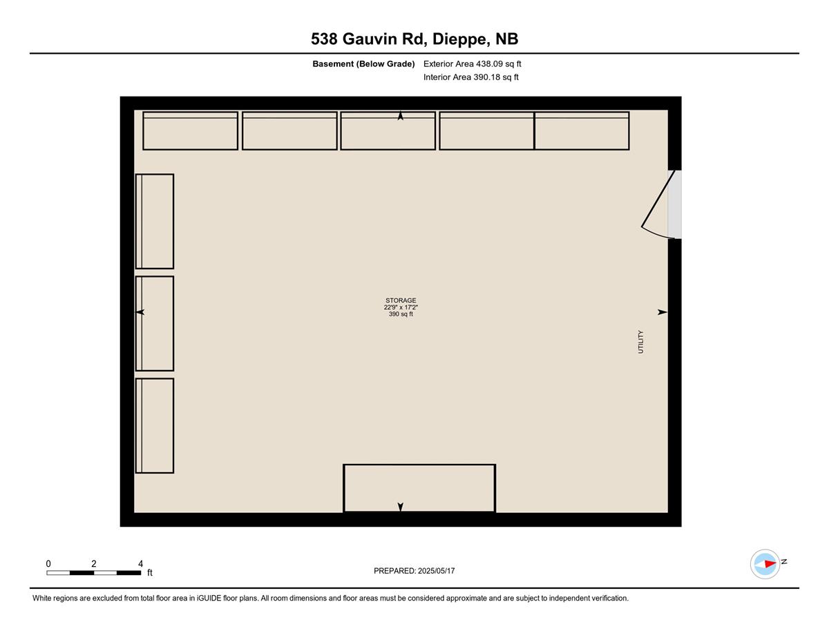 Floor Plan | Storage Space