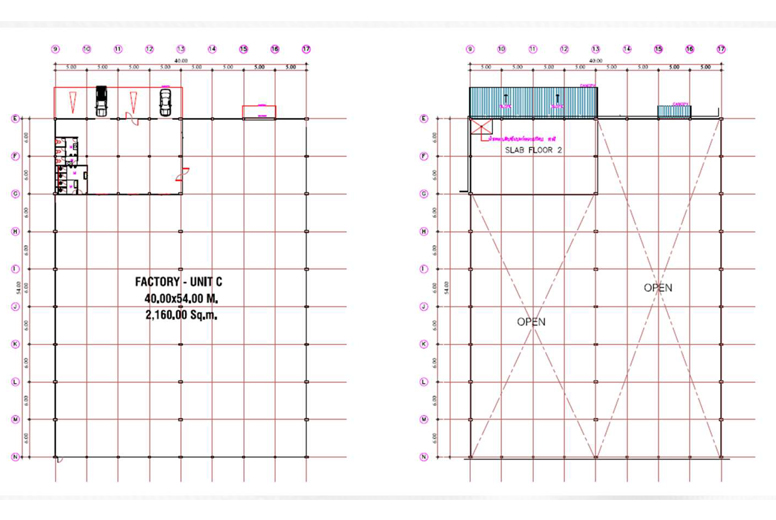 Factory 2,000 SQ.M. for Lease Near Laem Chabang Port – Prime Location in Chon Buri